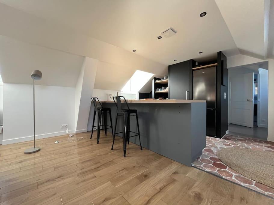 Sur Les Toits De Fontainebleau - Hypercentre Apartment Exterior photo